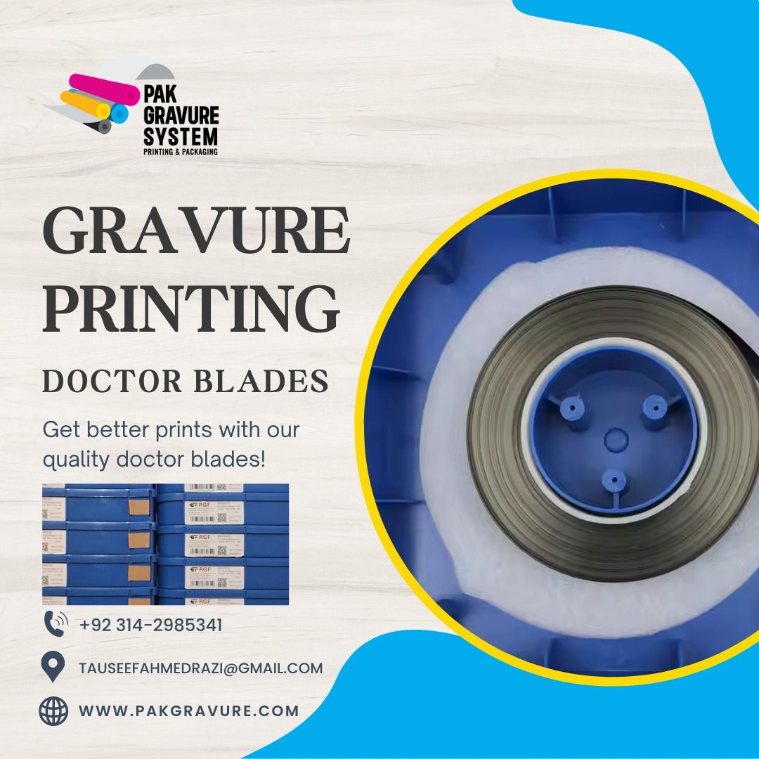Premium Doctor Blades – Precision and Durability for High-Quality Printing