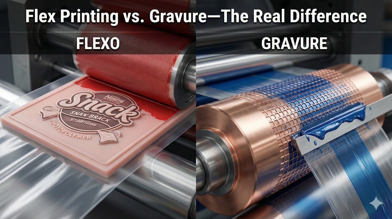 Flex Printing vs. Gravure—The Real Difference