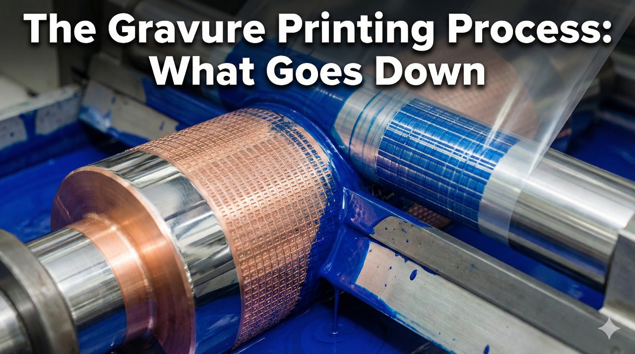 the gravure printing process