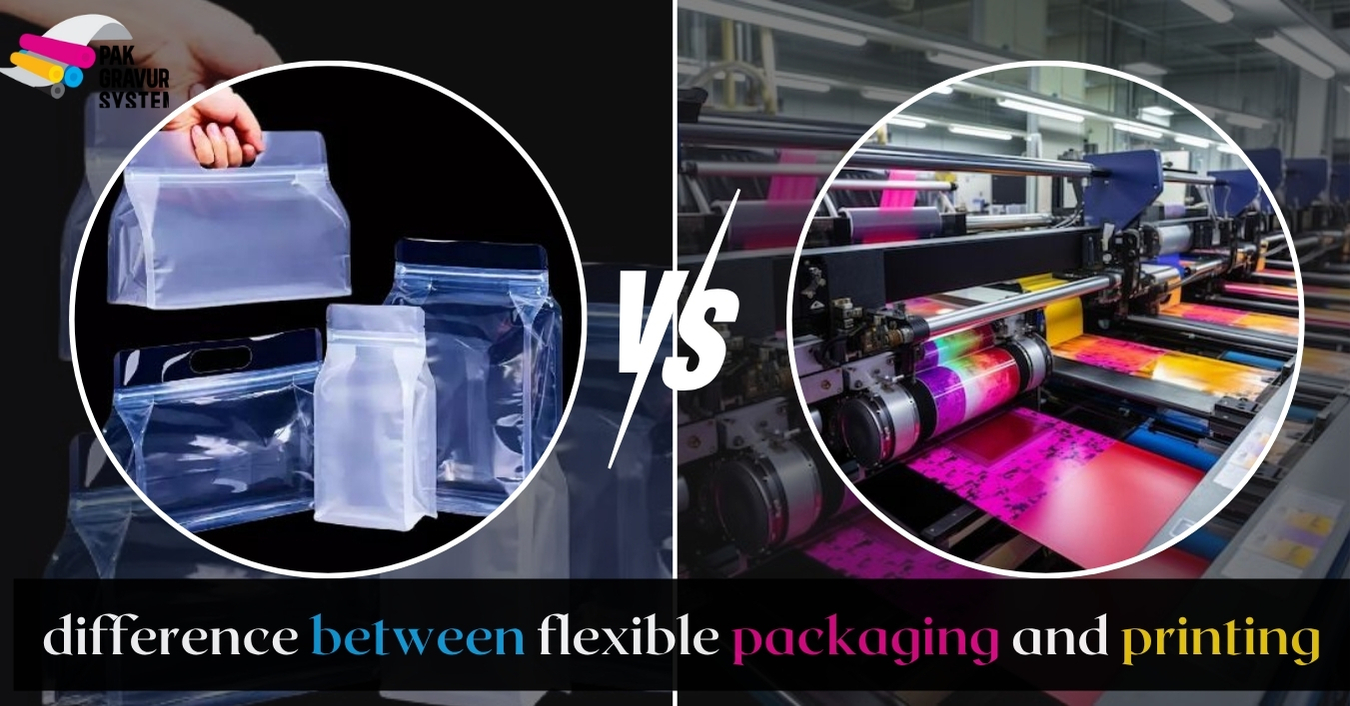 what is The difference between flexible packaging and printing