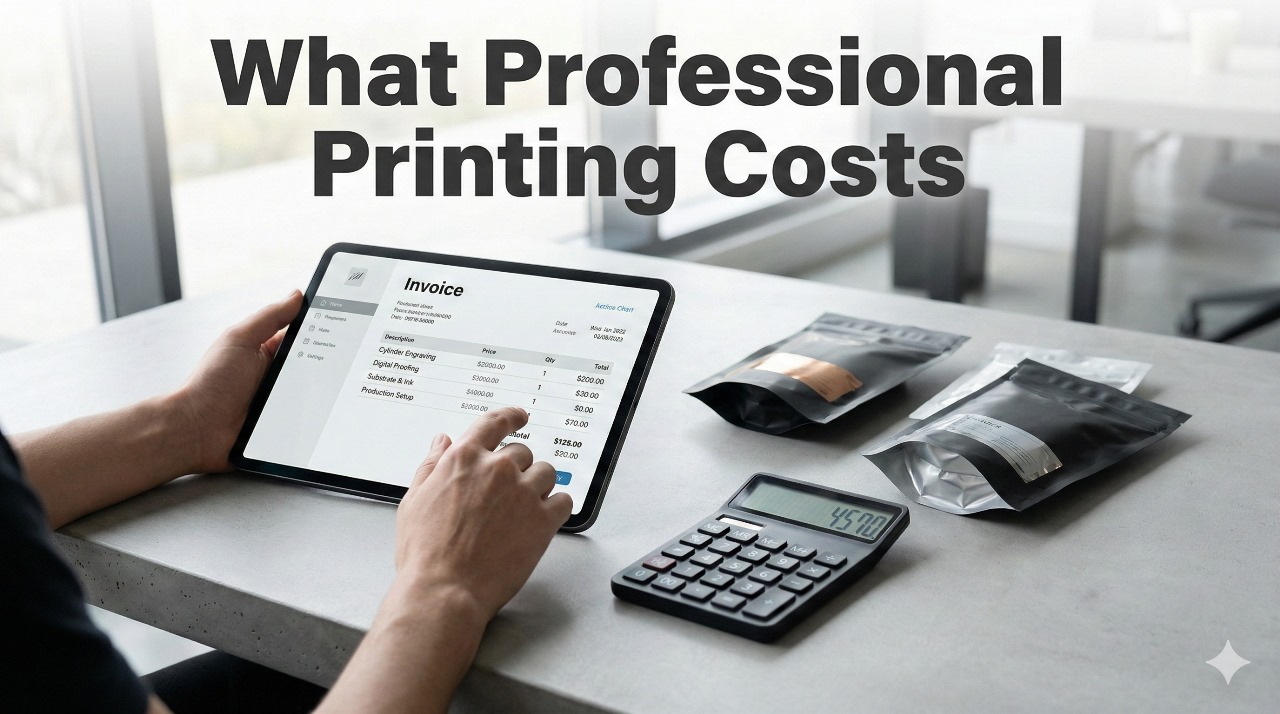 what professional printing costs