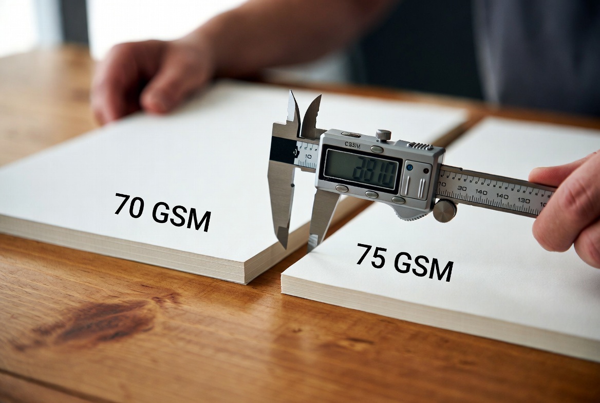 Which is Better: 70 GSM or 75 GSM Paper?